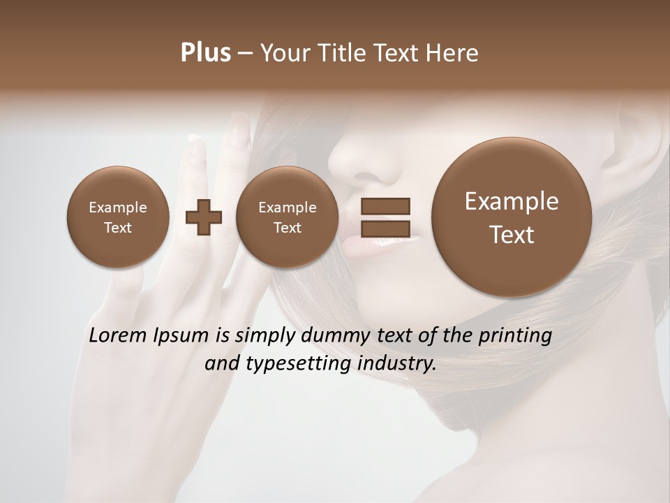 Hair Care L Oreal PowerPoint Template