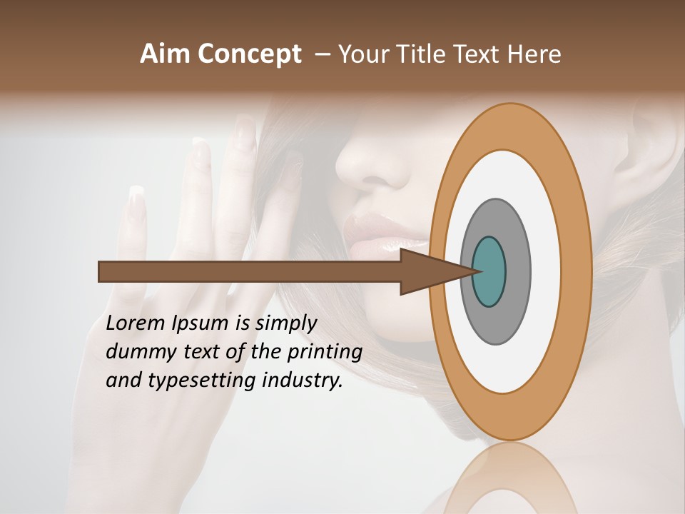 Hair Care L Oreal PowerPoint Template