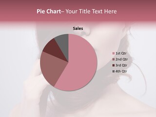 Girls Face Hd PowerPoint Template