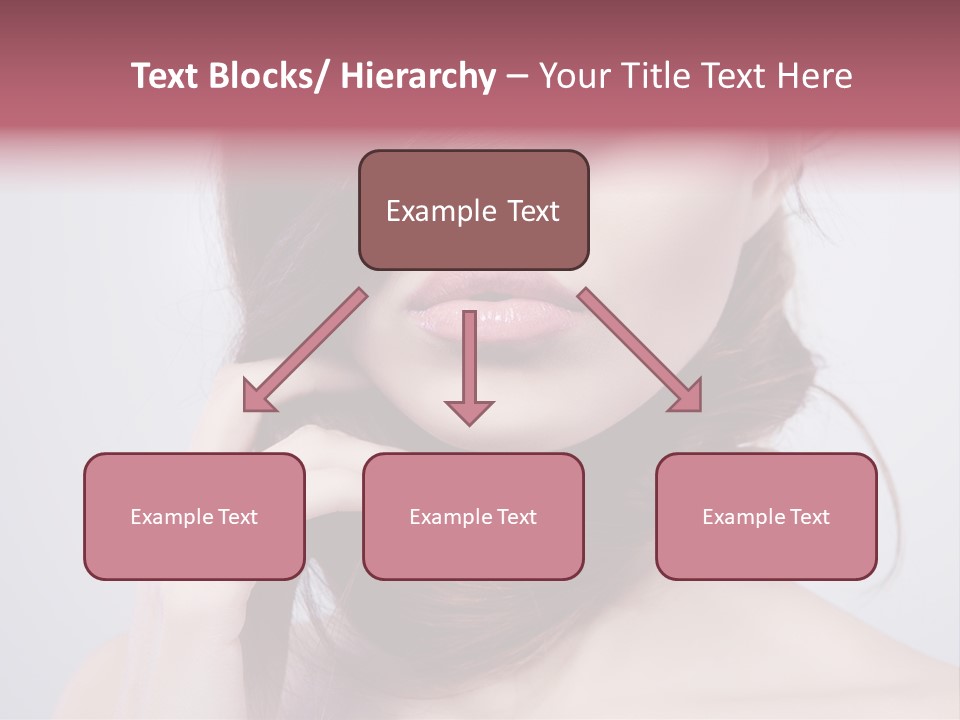 Girls Face Hd PowerPoint Template