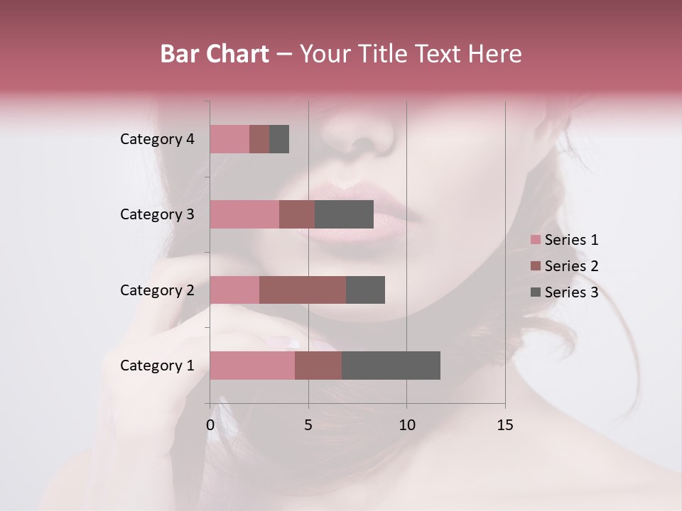 Girls Face Hd PowerPoint Template