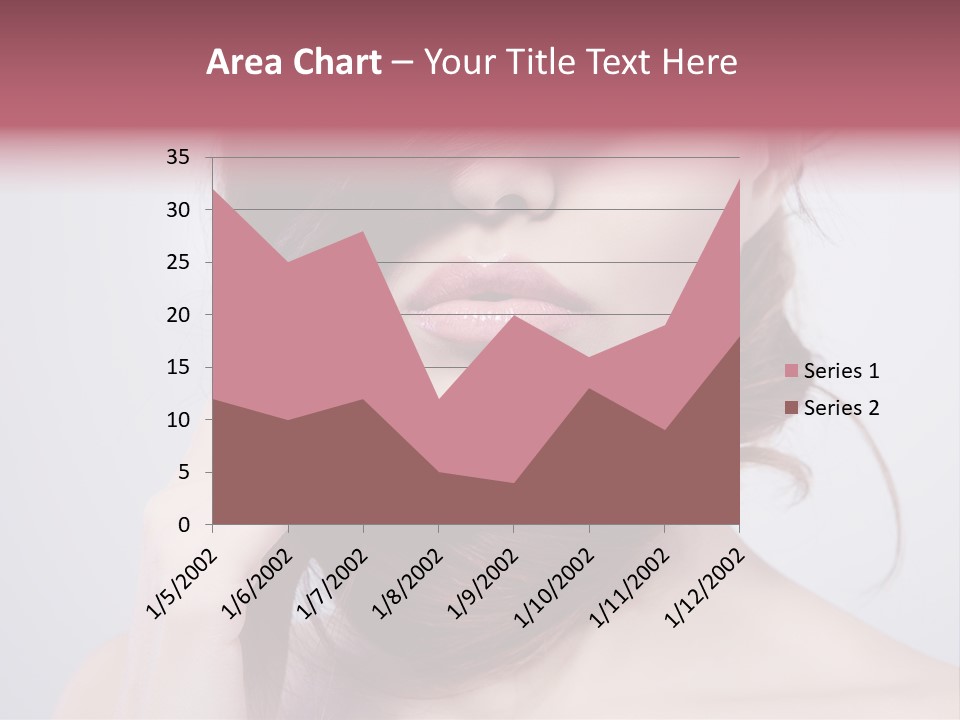 Girls Face Hd PowerPoint Template