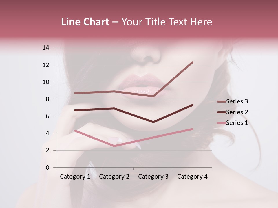 Girls Face Hd PowerPoint Template