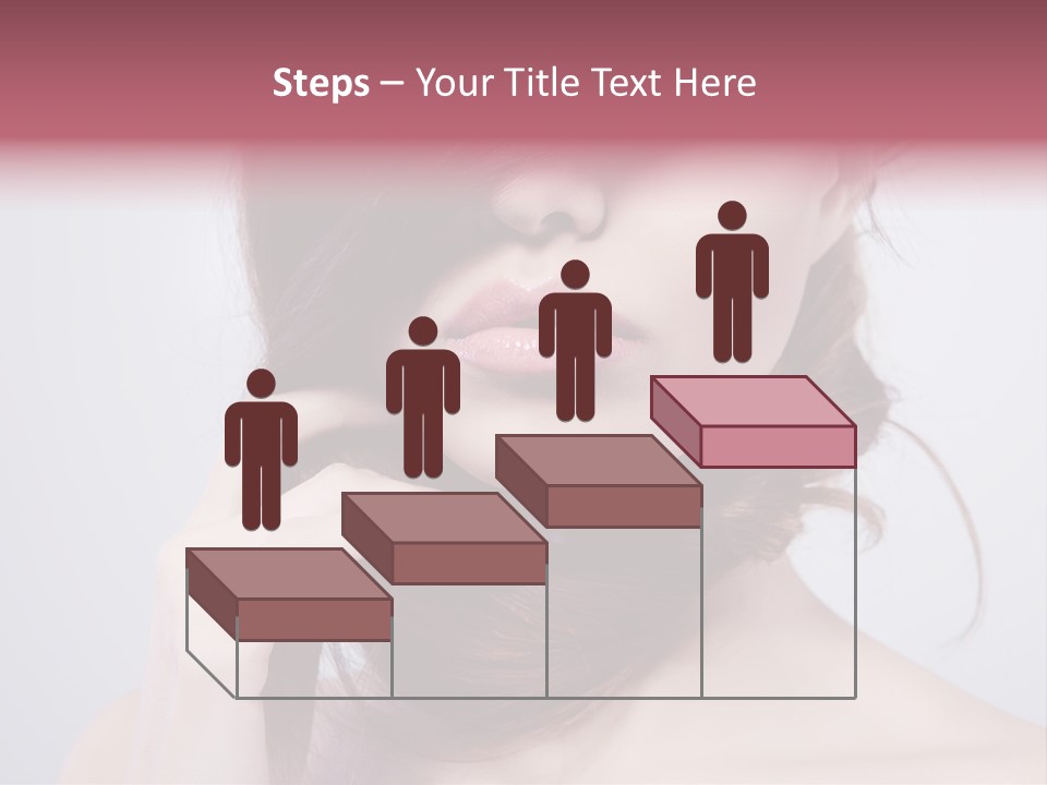 Girls Face Hd PowerPoint Template
