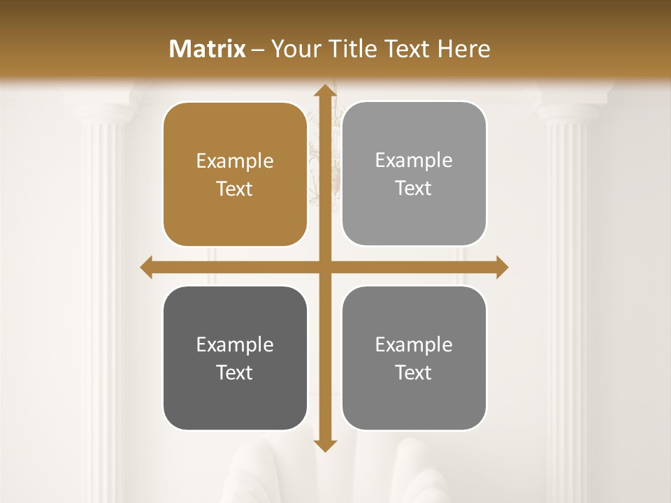 Classic Hall Interior PowerPoint Template