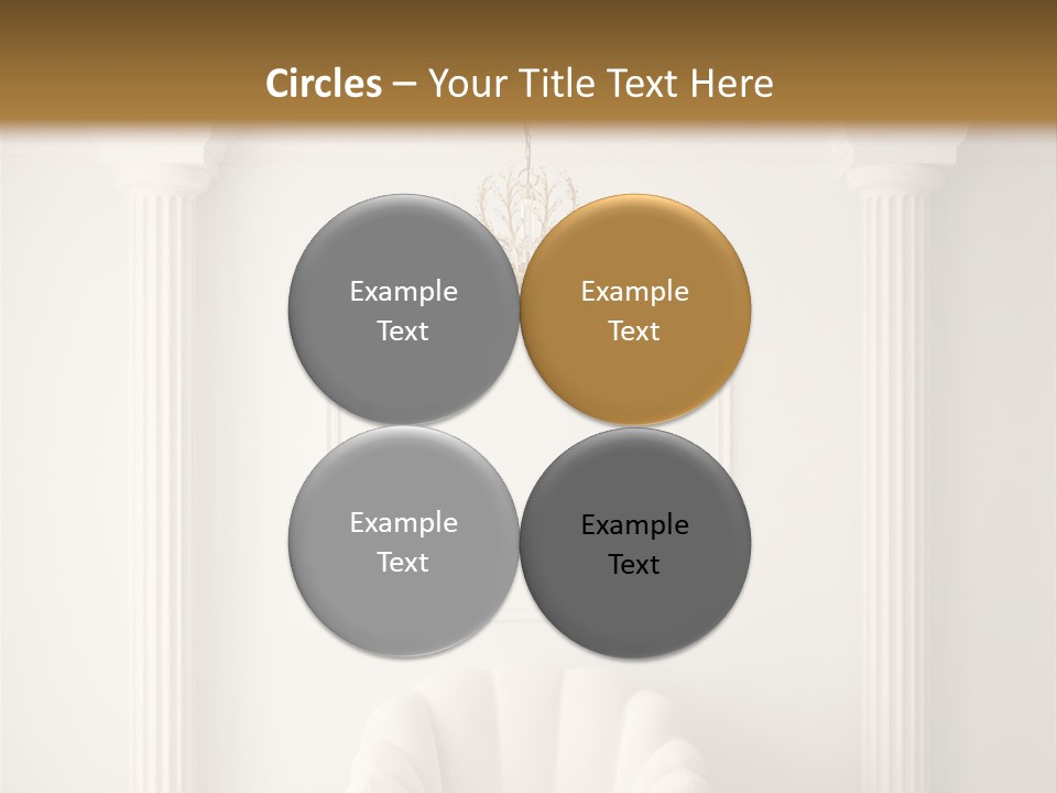 Classic Hall Interior PowerPoint Template