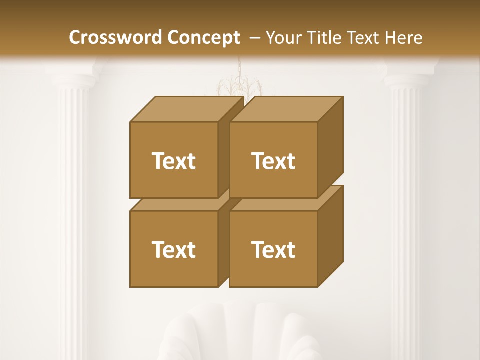 Classic Hall Interior PowerPoint Template