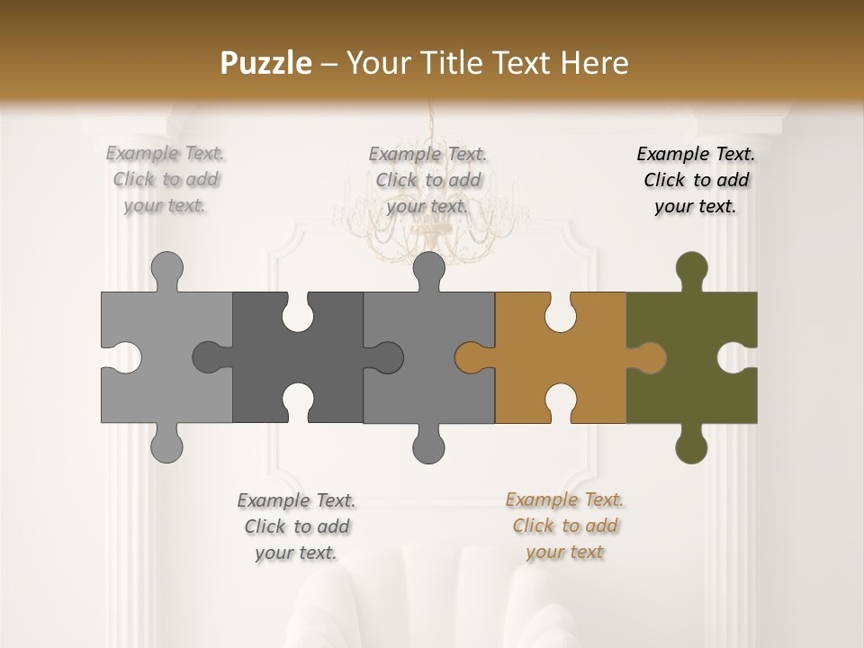 Classic Hall Interior PowerPoint Template