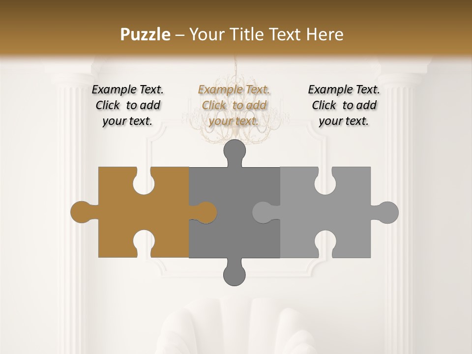 Classic Hall Interior PowerPoint Template