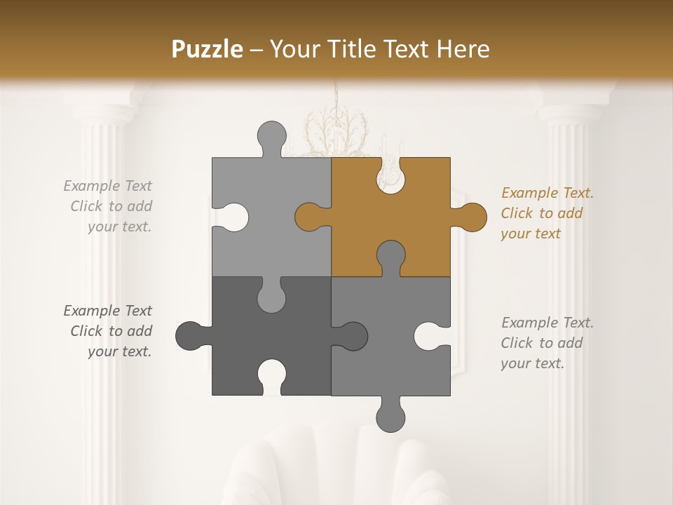 Classic Hall Interior PowerPoint Template