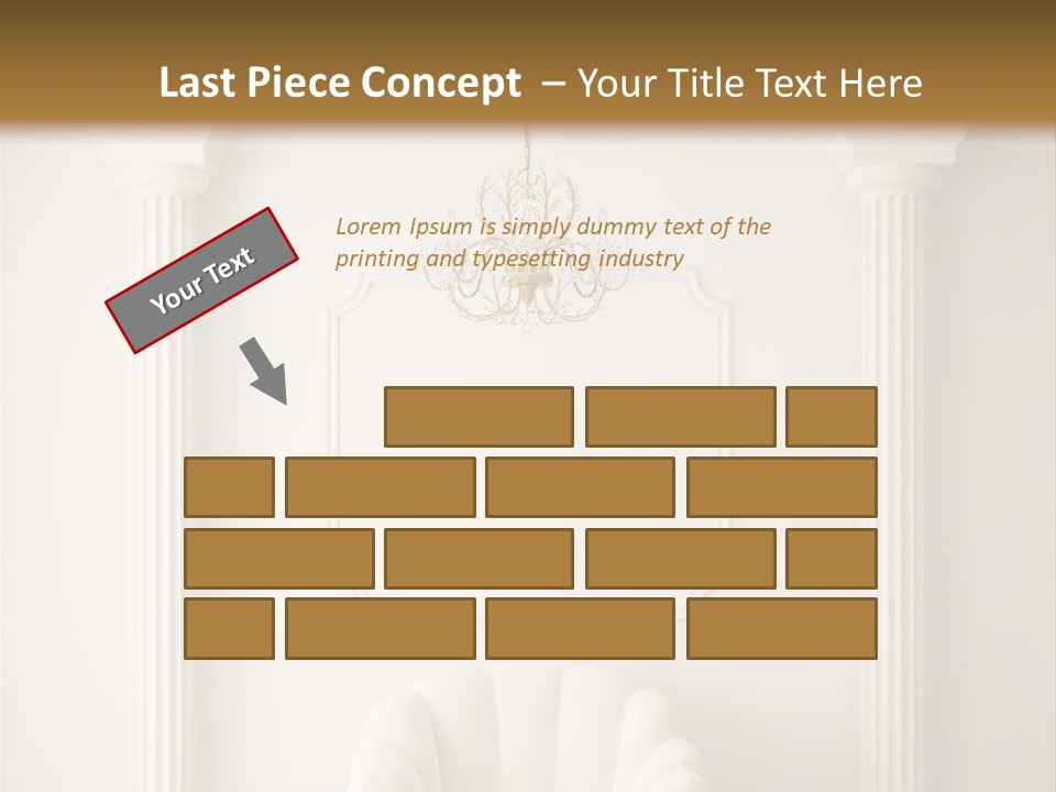 Classic Hall Interior PowerPoint Template