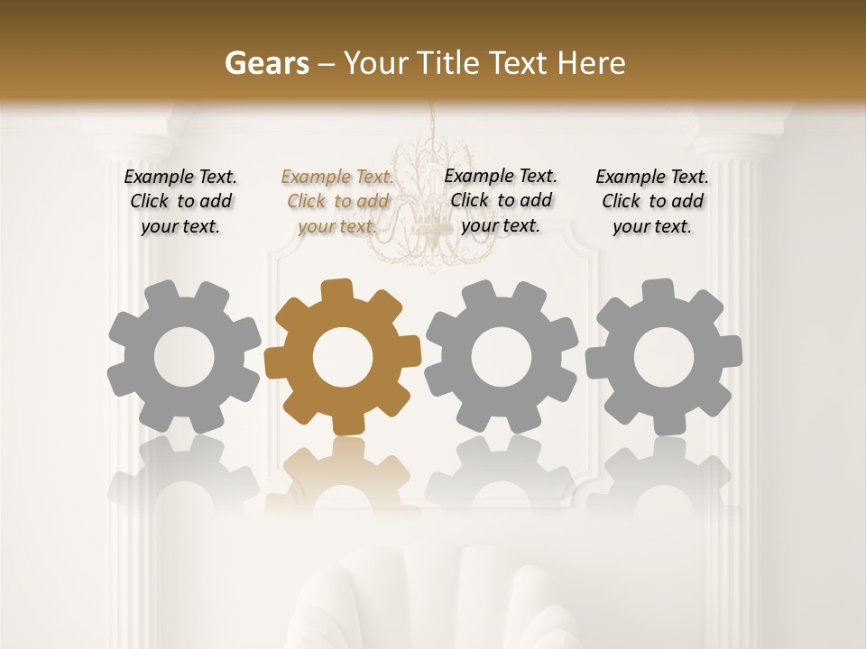 Classic Hall Interior PowerPoint Template