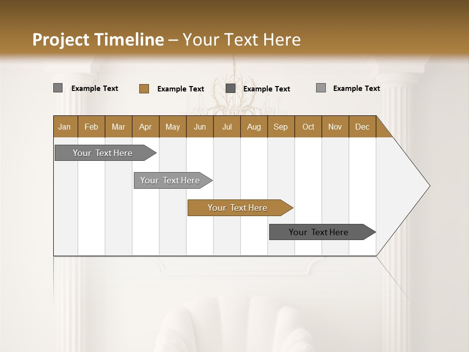 Classic Hall Interior PowerPoint Template