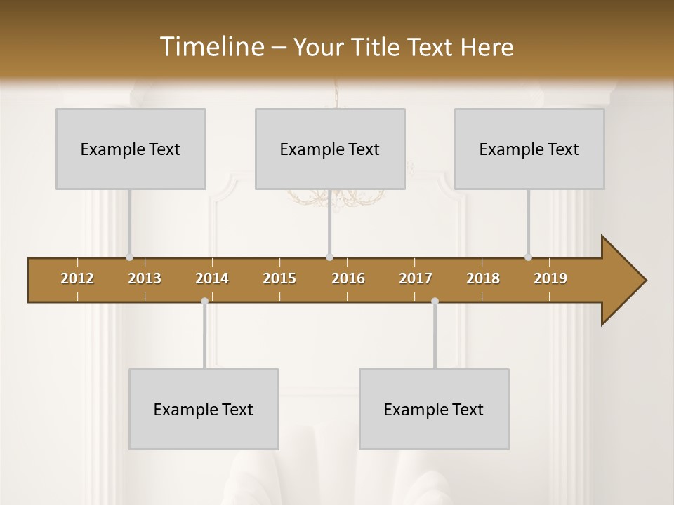 Classic Hall Interior PowerPoint Template