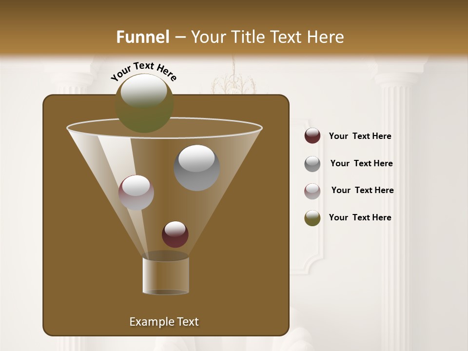 Classic Hall Interior PowerPoint Template