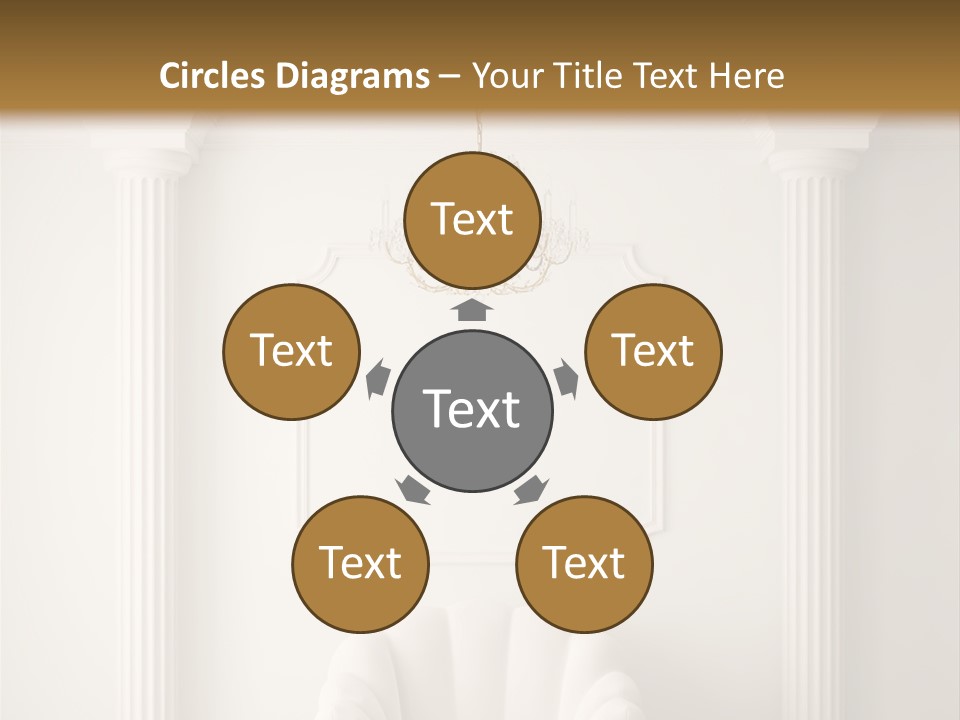 Classic Hall Interior PowerPoint Template