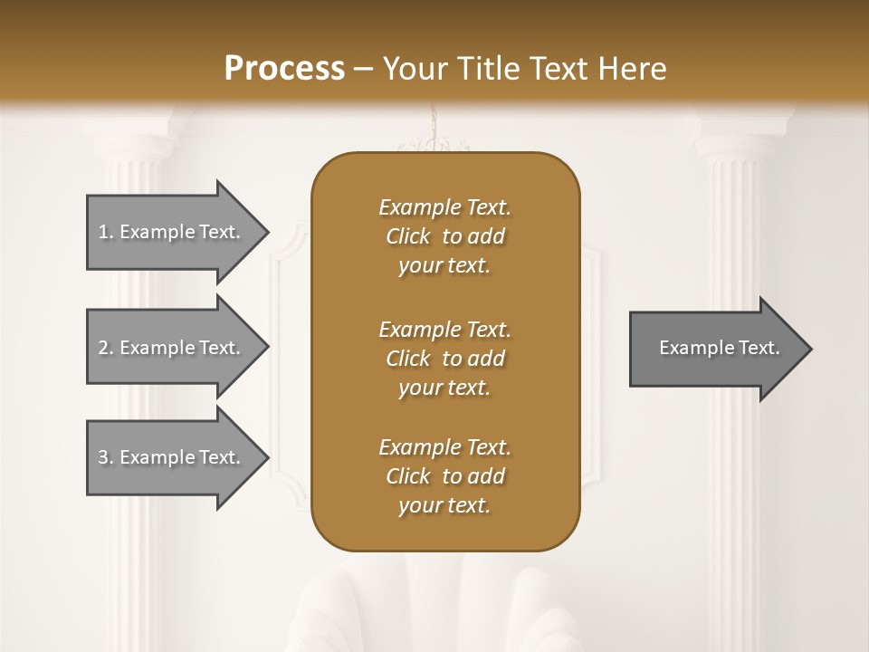 Classic Hall Interior PowerPoint Template