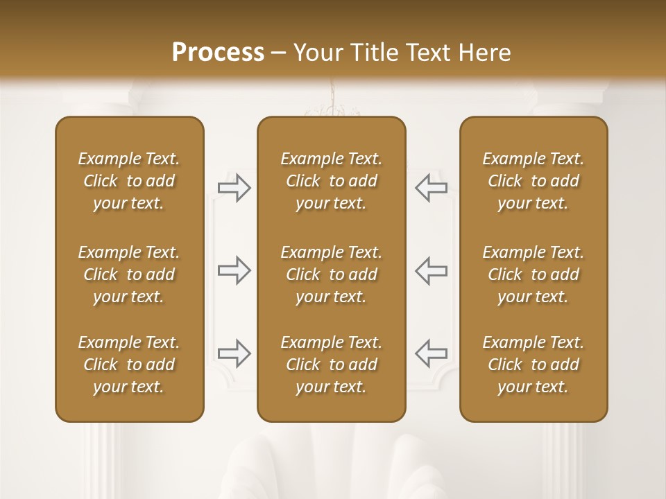 Classic Hall Interior PowerPoint Template