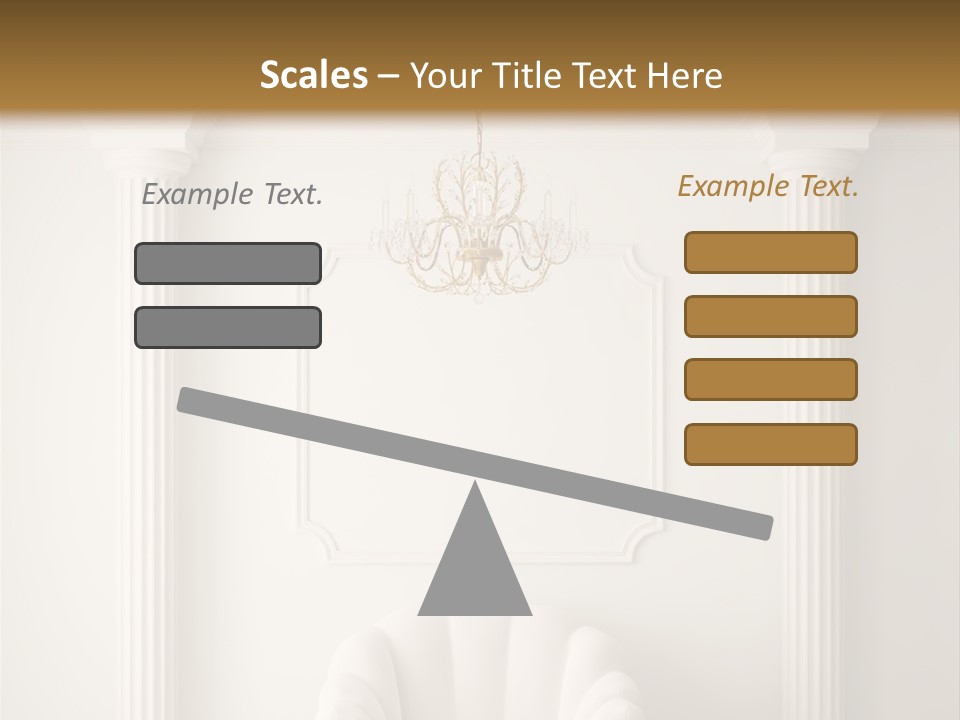 Classic Hall Interior PowerPoint Template