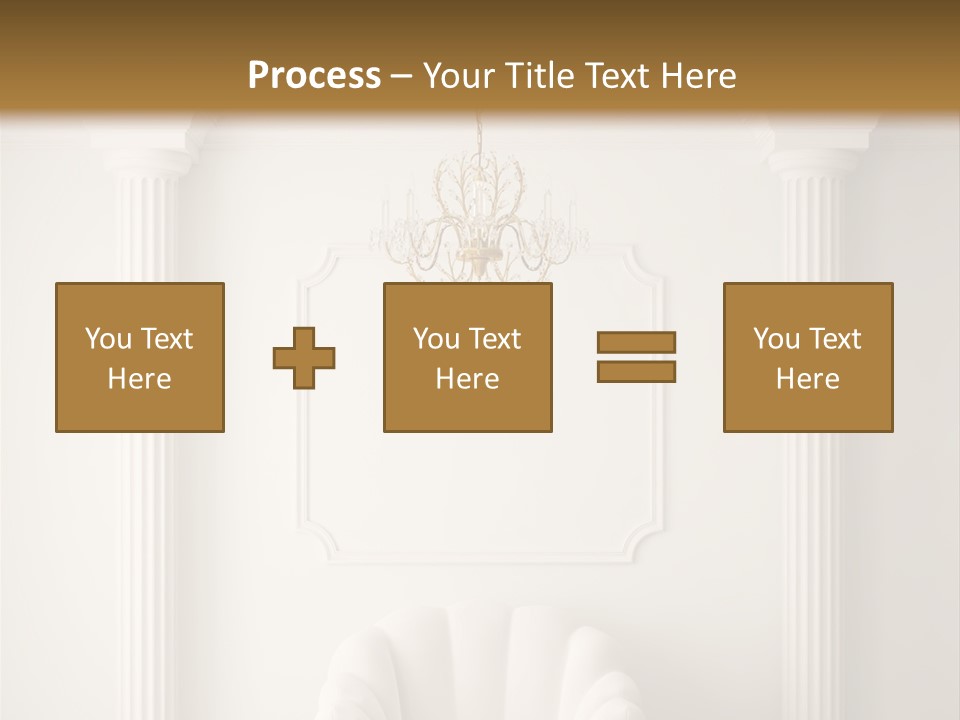 Classic Hall Interior PowerPoint Template