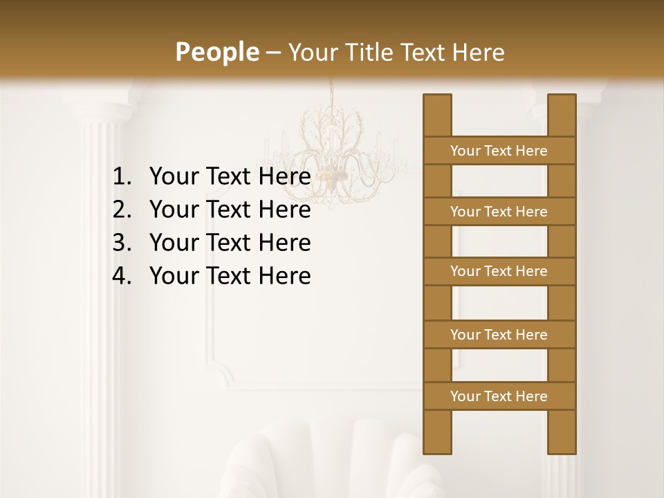 Classic Hall Interior PowerPoint Template