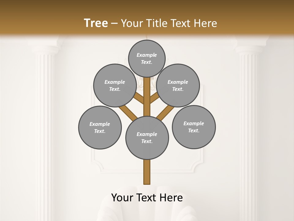 Classic Hall Interior PowerPoint Template