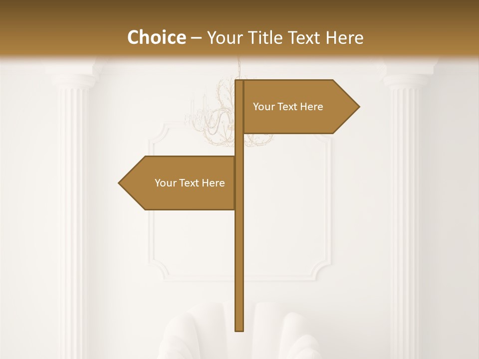 Classic Hall Interior PowerPoint Template