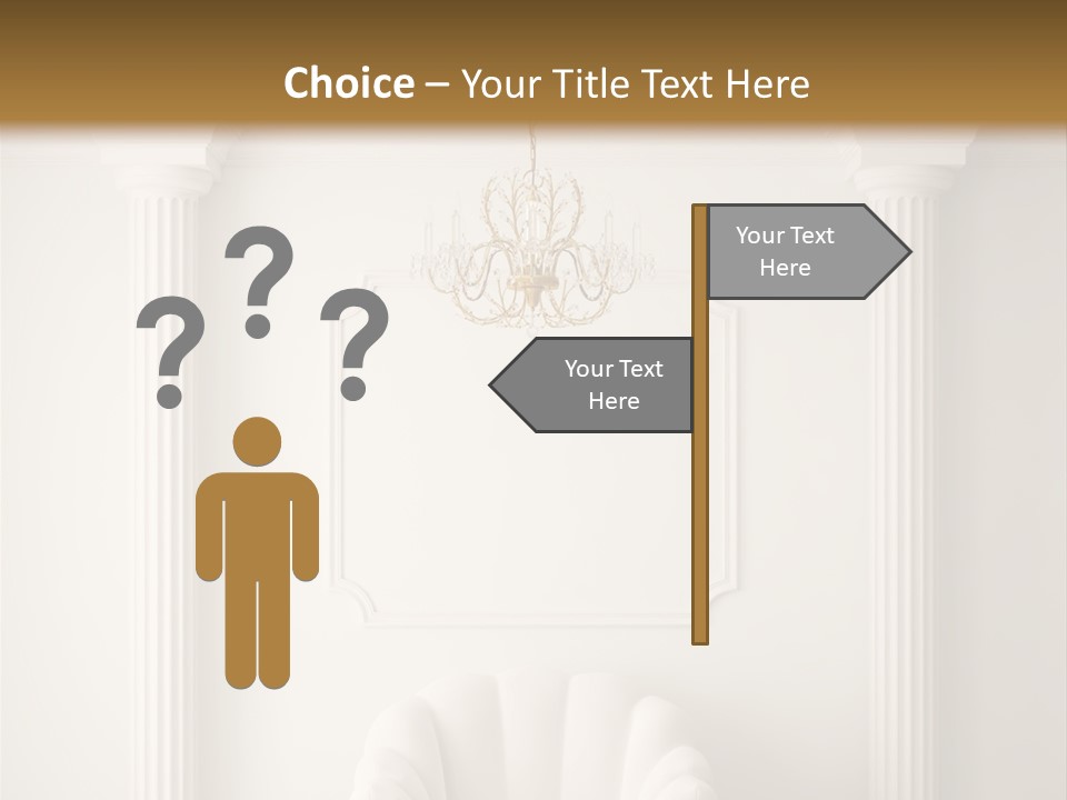 Classic Hall Interior PowerPoint Template