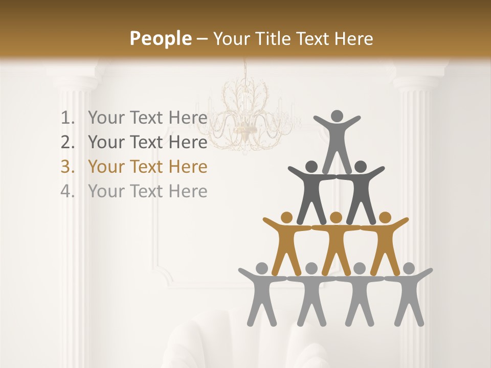 Classic Hall Interior PowerPoint Template