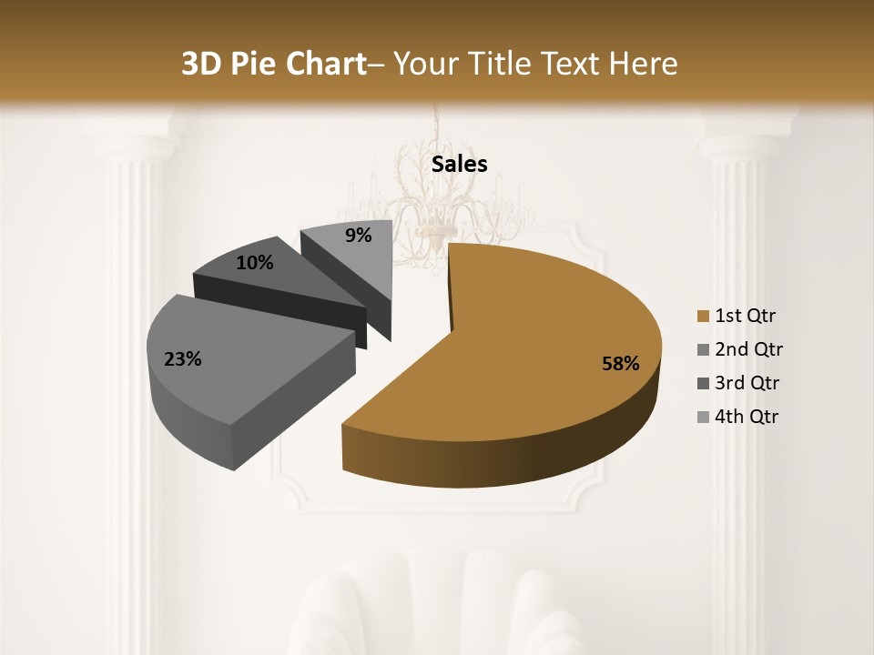 Classic Hall Interior PowerPoint Template