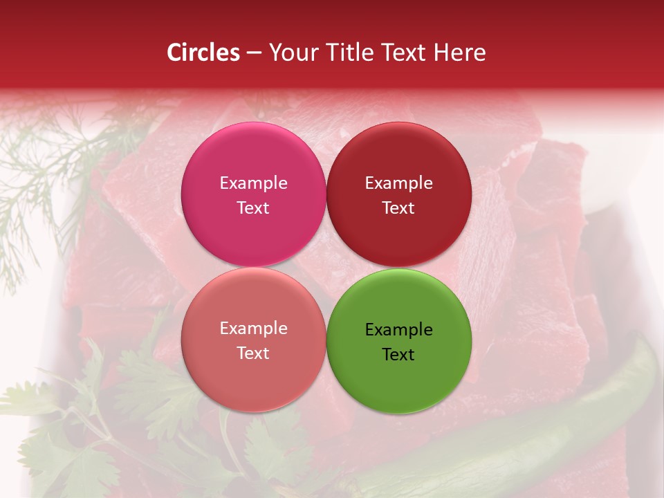 Cow Meat PowerPoint Template