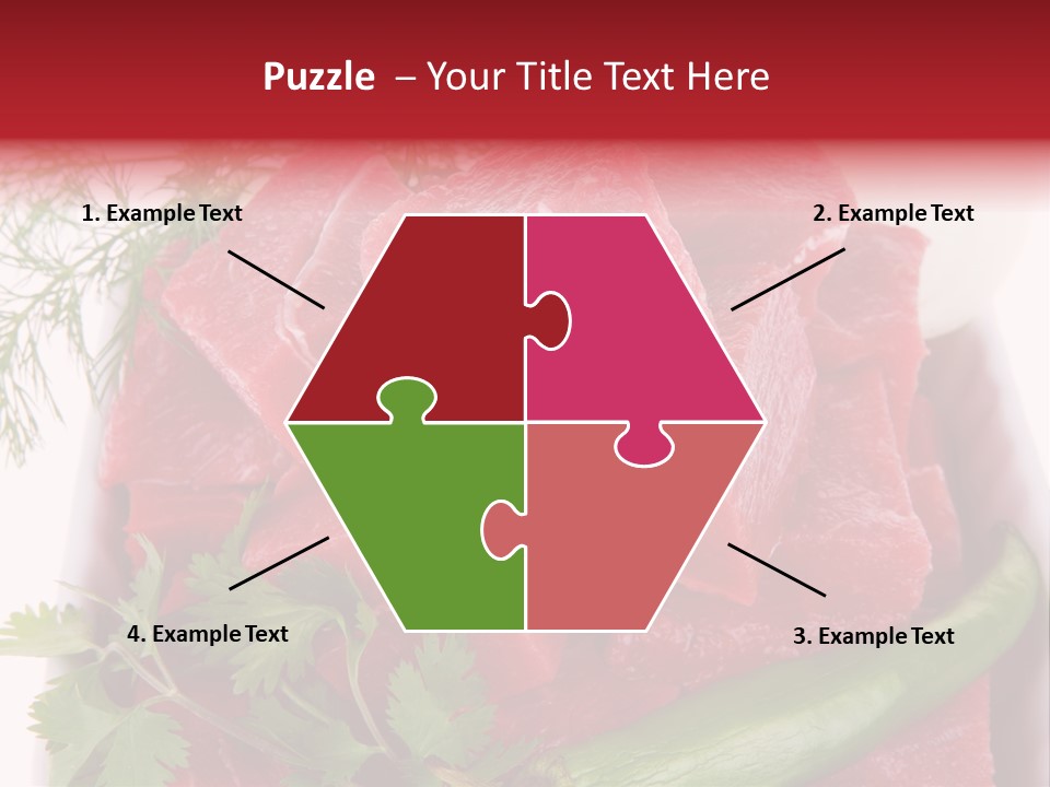 Cow Meat PowerPoint Template