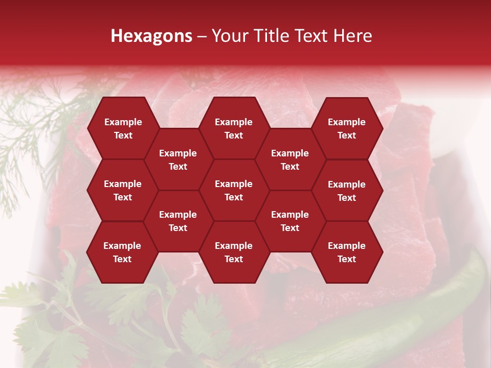 Cow Meat PowerPoint Template