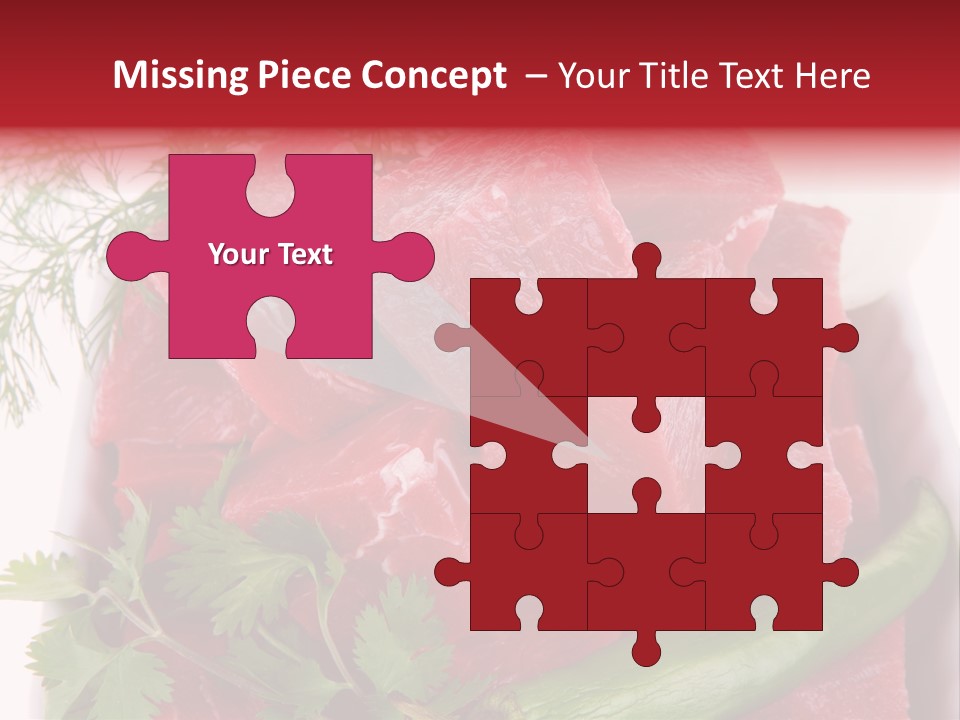 Cow Meat PowerPoint Template