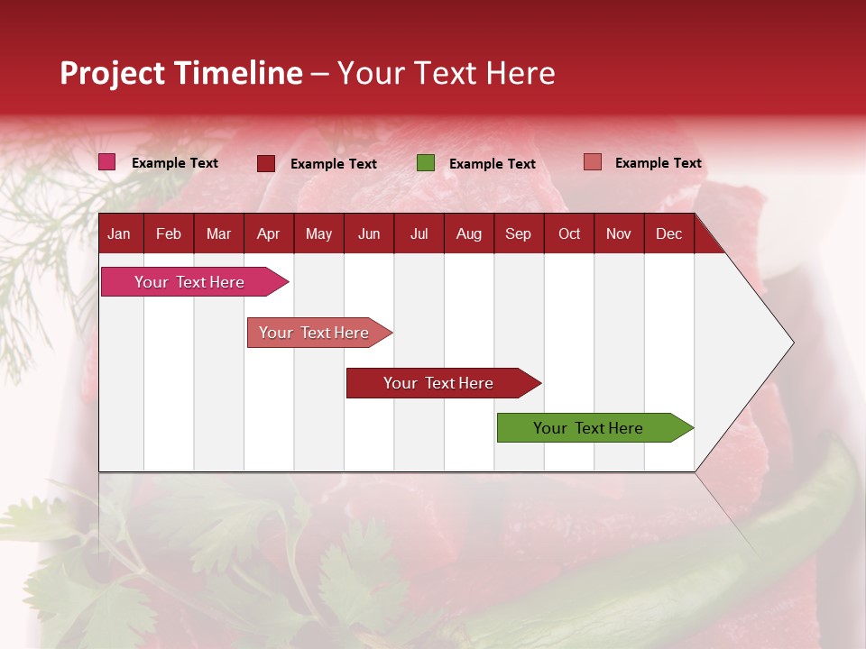 Cow Meat PowerPoint Template