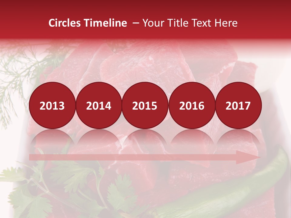 Cow Meat PowerPoint Template