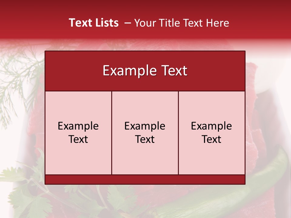 Cow Meat PowerPoint Template