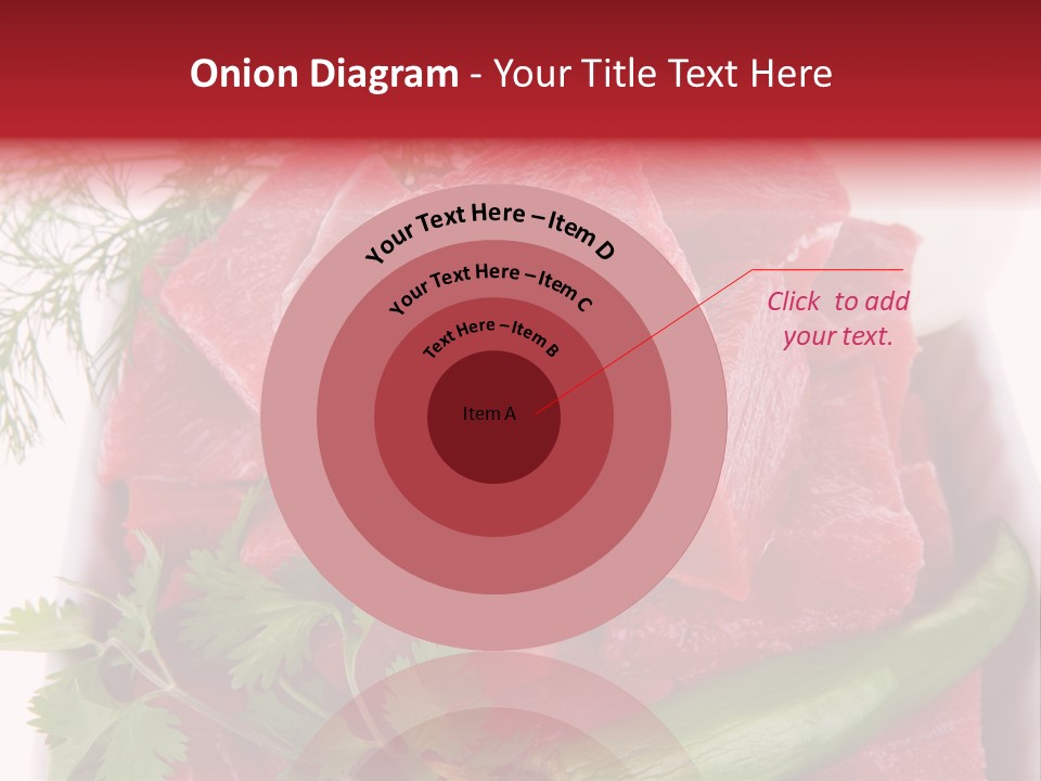 Cow Meat PowerPoint Template