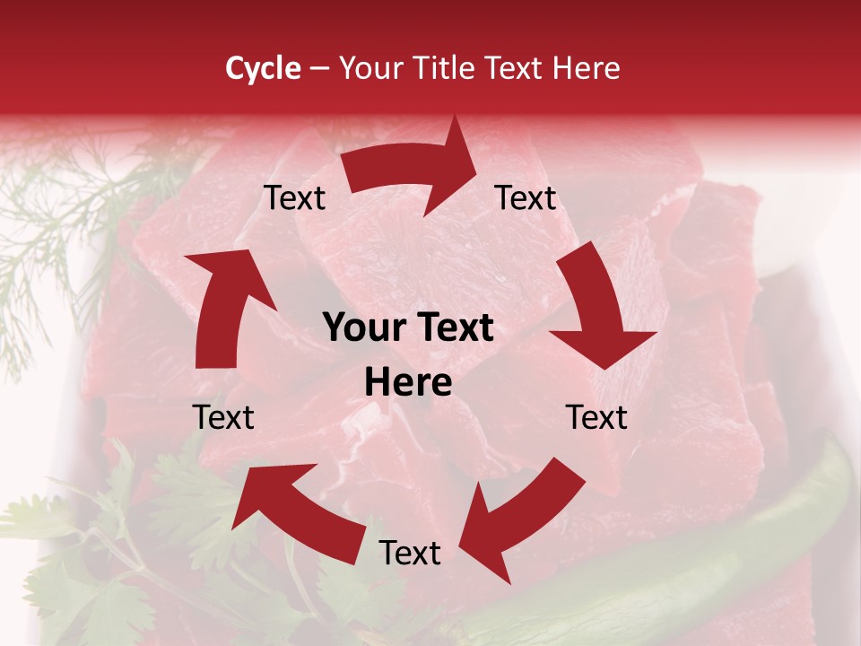 Cow Meat PowerPoint Template