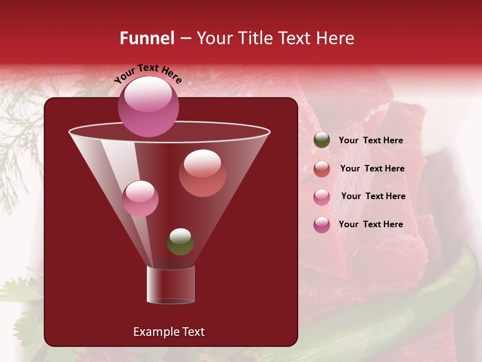 Cow Meat PowerPoint Template