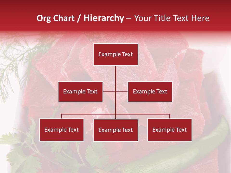 Cow Meat PowerPoint Template