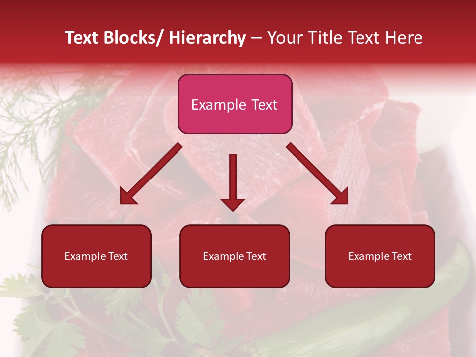 Cow Meat PowerPoint Template
