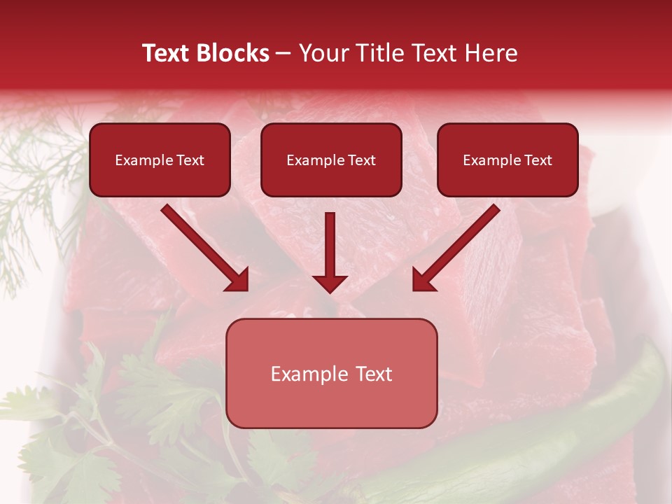 Cow Meat PowerPoint Template