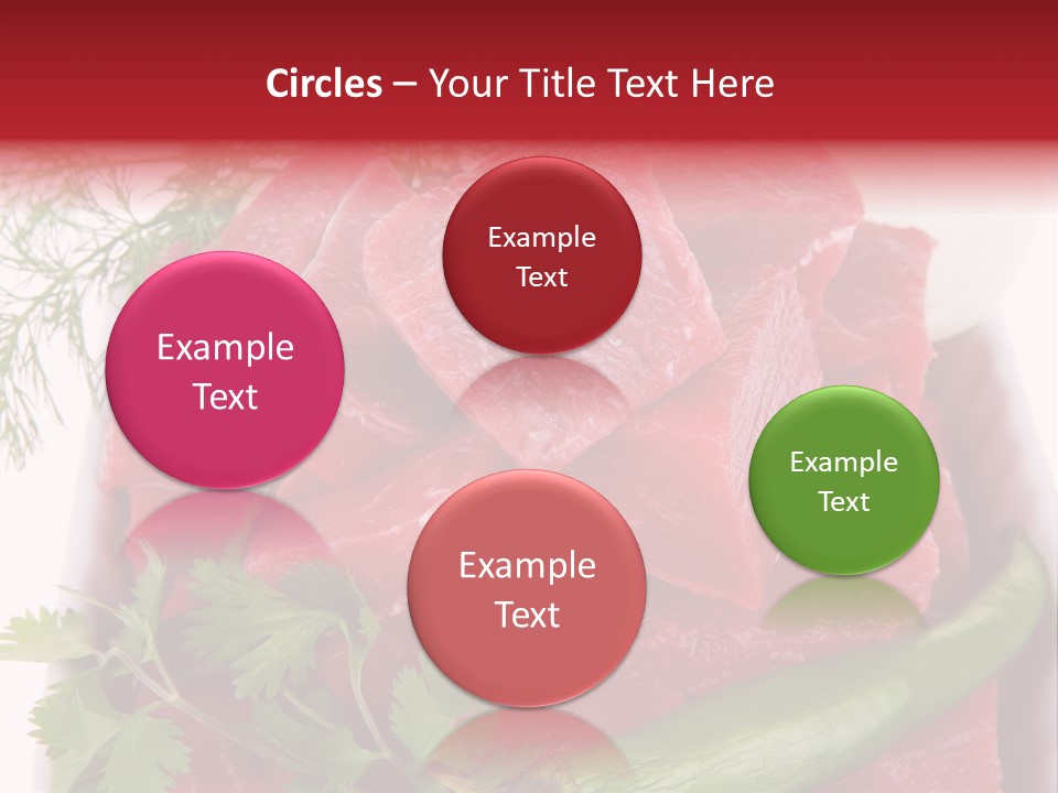 Cow Meat PowerPoint Template