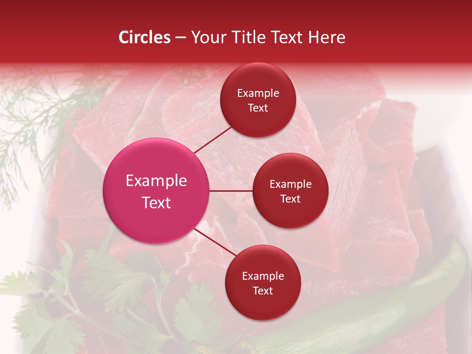 Cow Meat PowerPoint Template