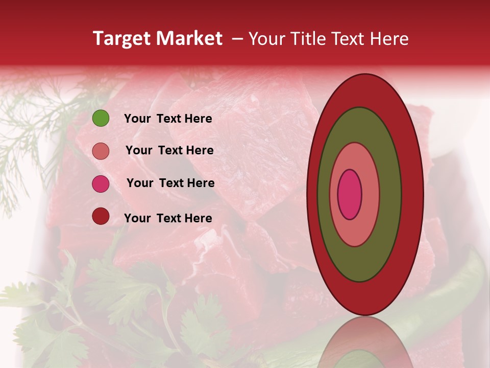 Cow Meat PowerPoint Template