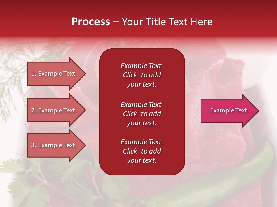 Cow Meat PowerPoint Template