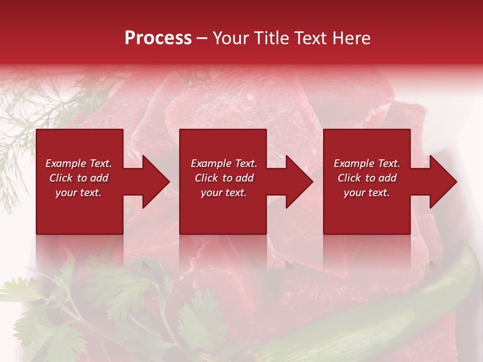 Cow Meat PowerPoint Template