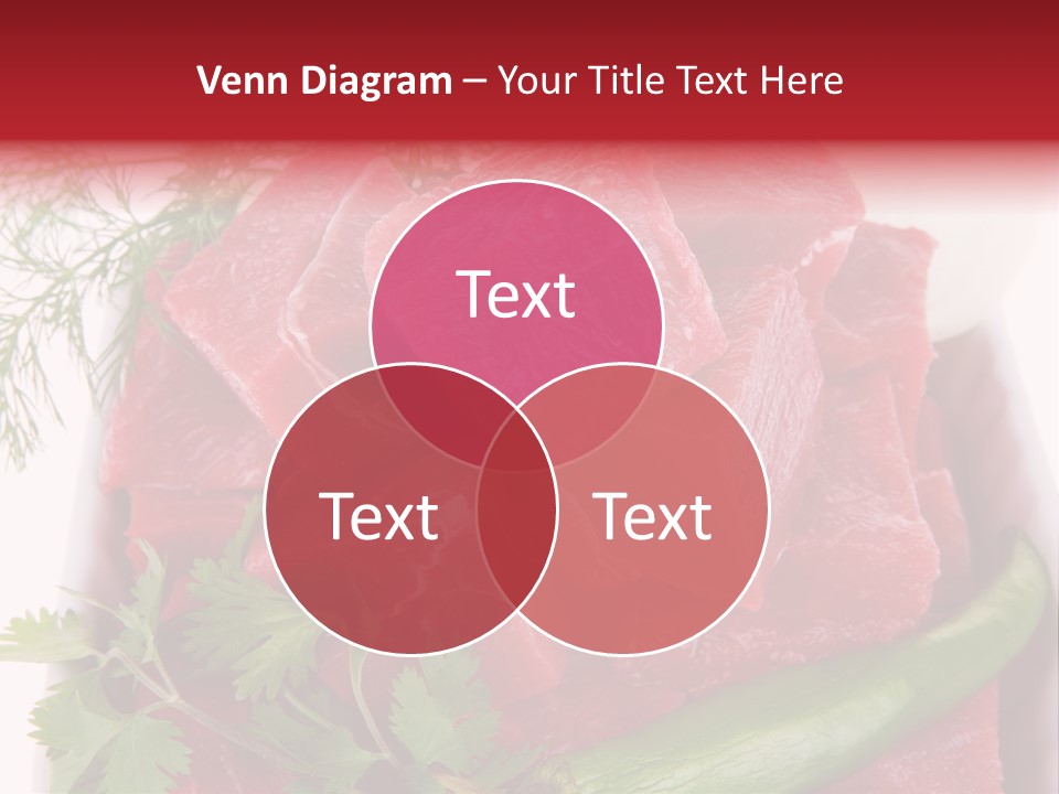 Cow Meat PowerPoint Template