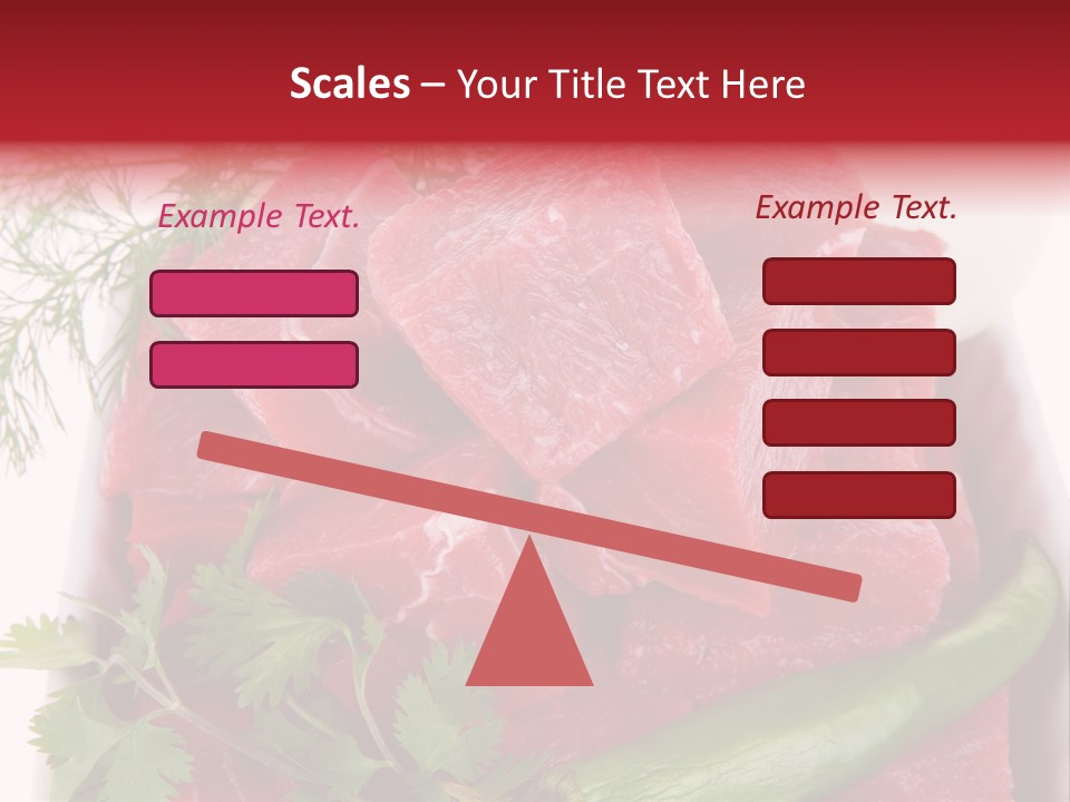 Cow Meat PowerPoint Template